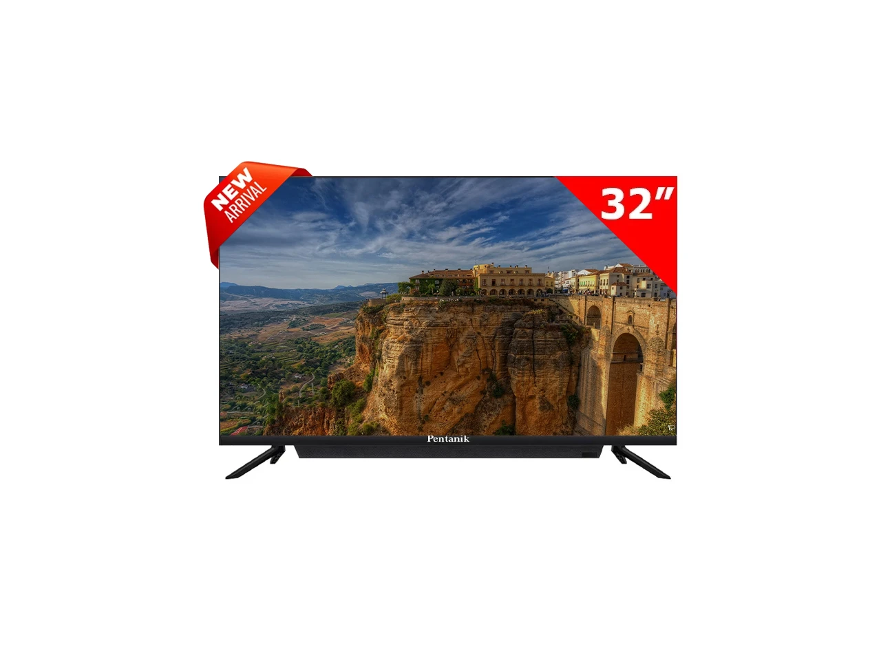 Pentanik 32 Inch Smart Frameless Voice Control TV view 2